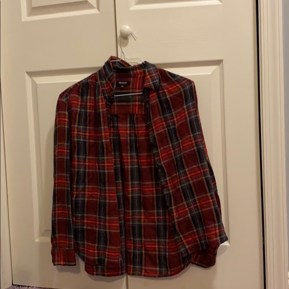 Red madewell flannel